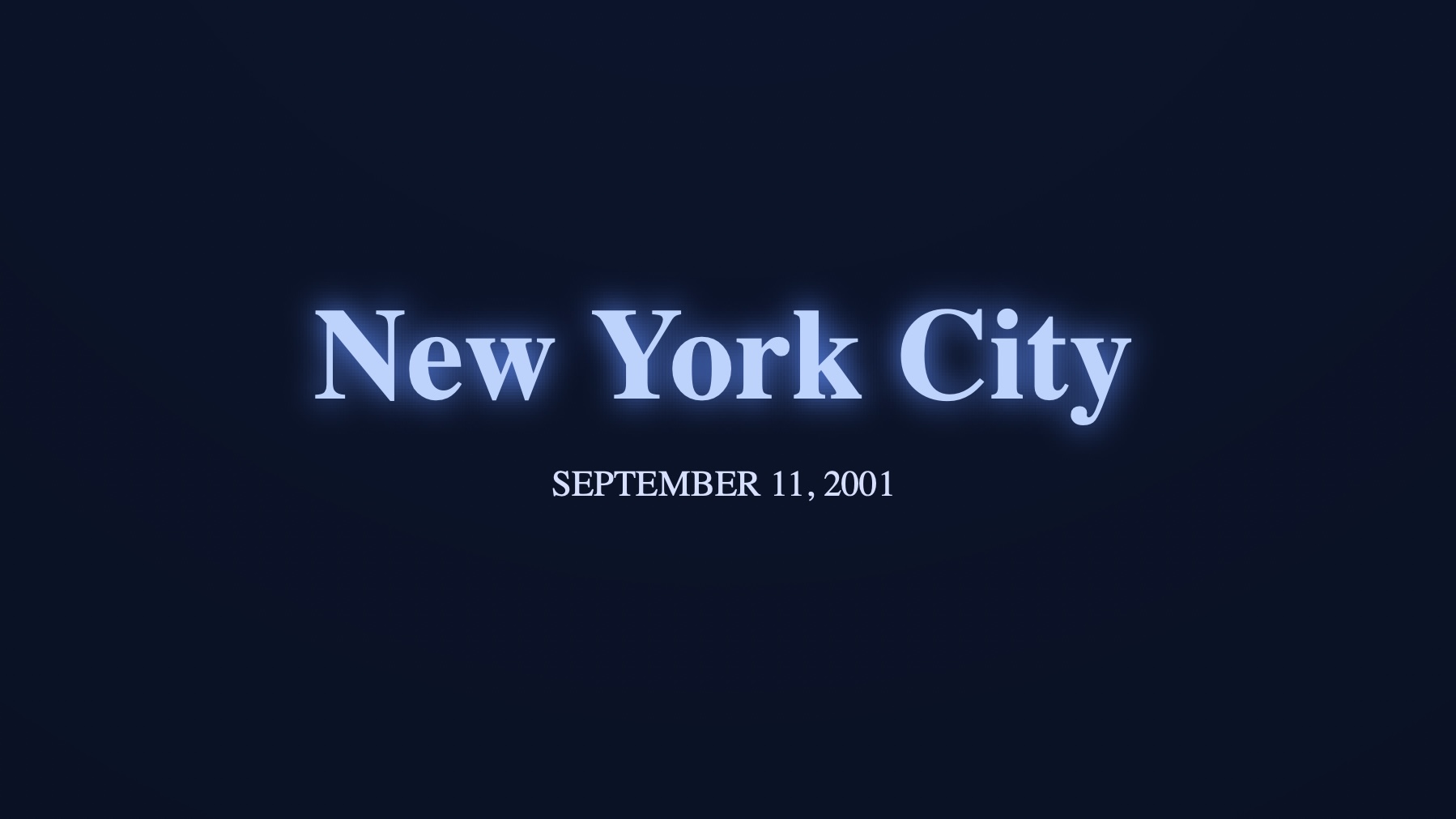 September 11, 2001